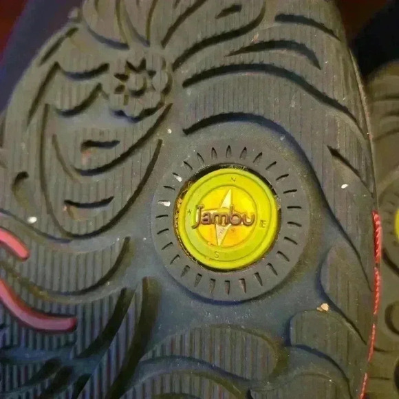 Jambu Formosa Mary Jane Suede Leather Adjustable Strap Gray Womens Size 9 - Picture 9 of 9